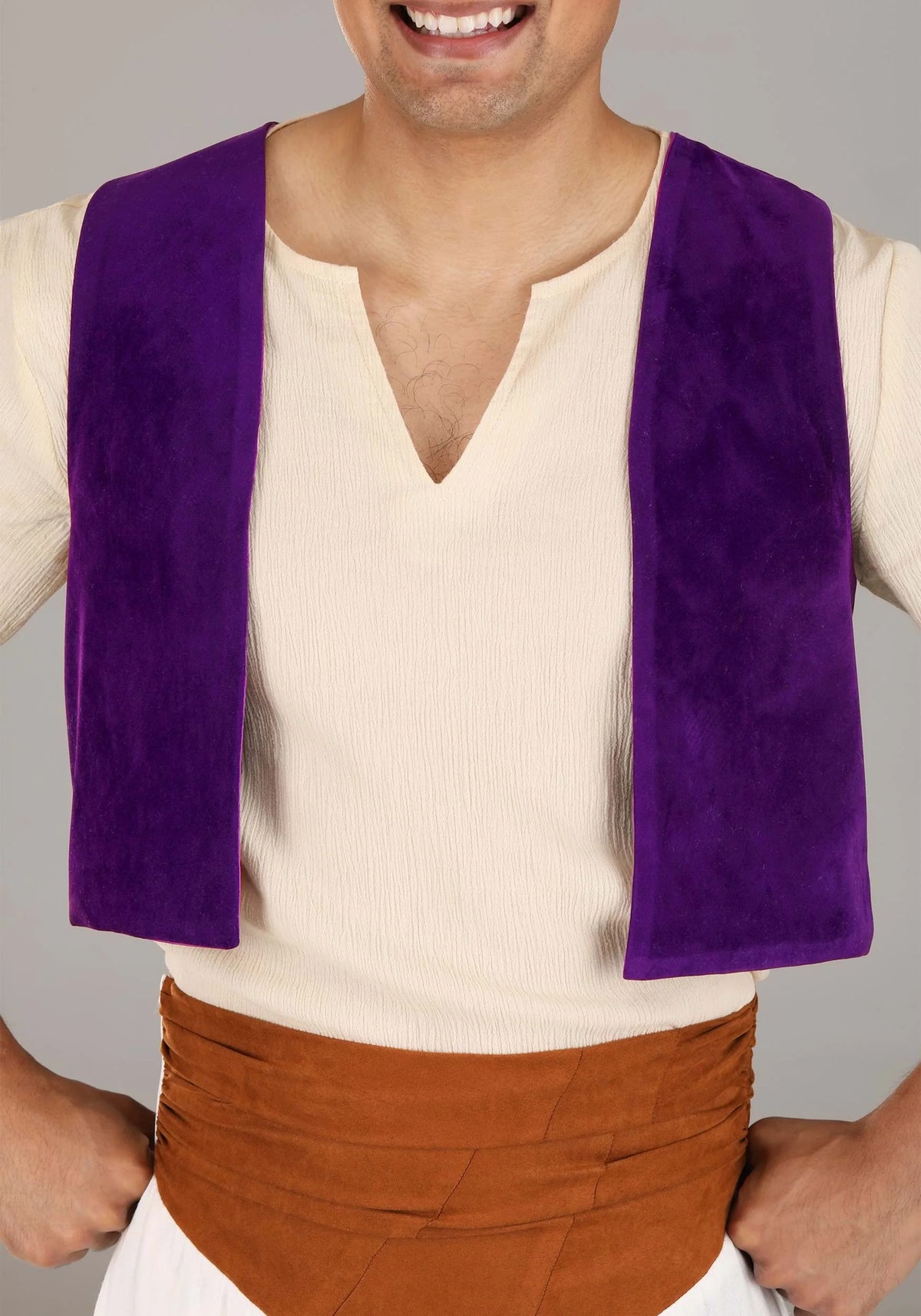 Plus Size Disney Aladdin Deluxe Men's Costume