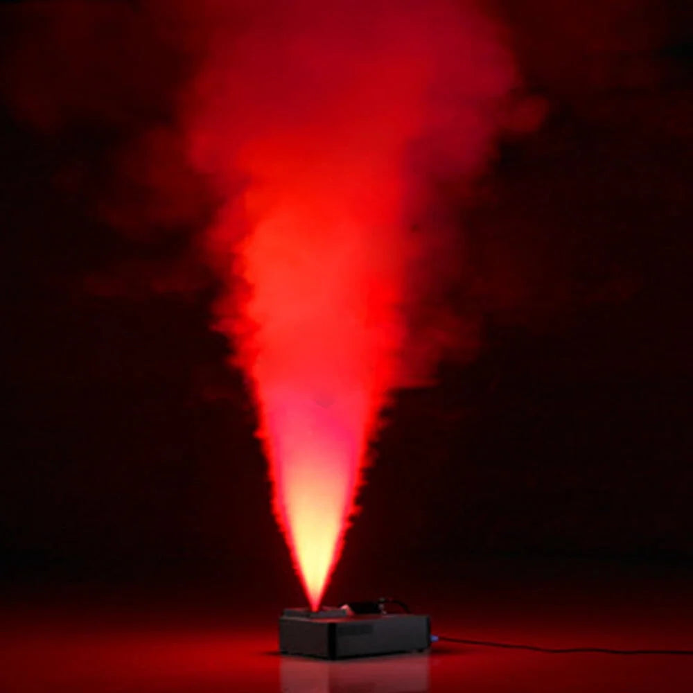 1500W Smoke Fog LED RGB DMX Vertical Spray Stage Light Fogger Effects Machine