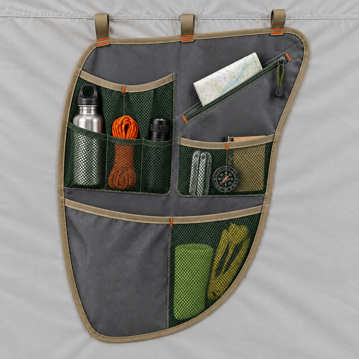 Hanging Tent Side Organizer
