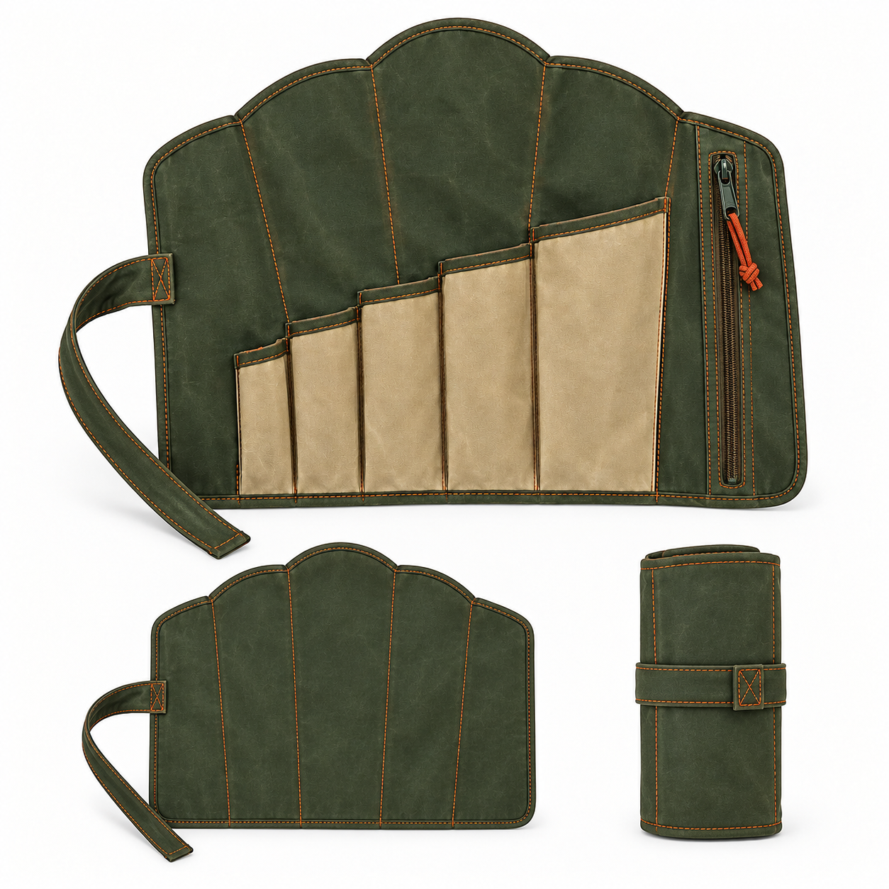 Roll-Up Camping Utensil Organizer