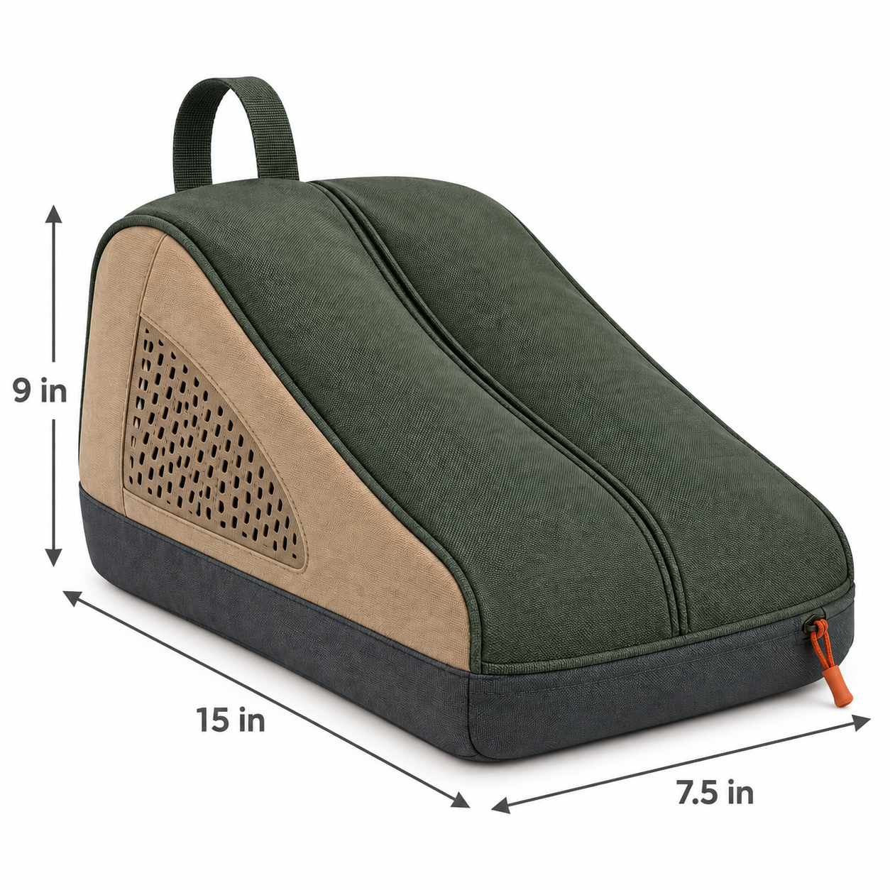 Mesh-Panel Outdoor Shoe Bag