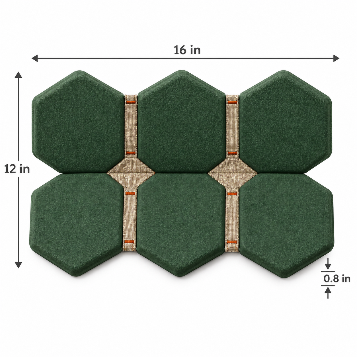 Folding Hex-Panel Sit Pad
