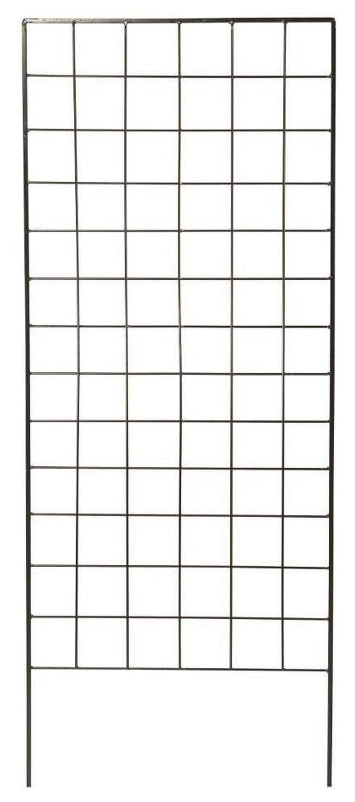American Garden Works Narrow Screen Trellis, Black 64.25"H - STNMB