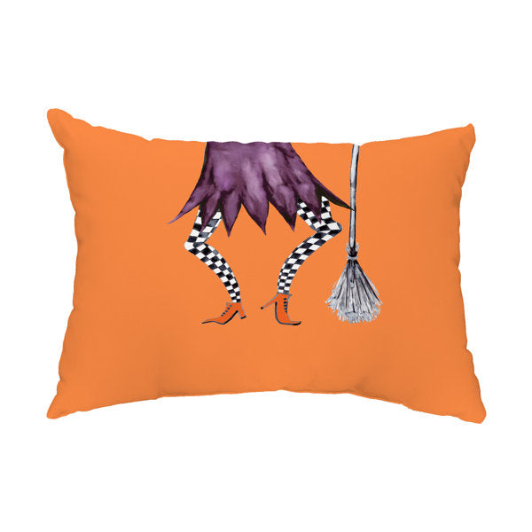 Esmerelda Outdoor Reversible Throw Pillow