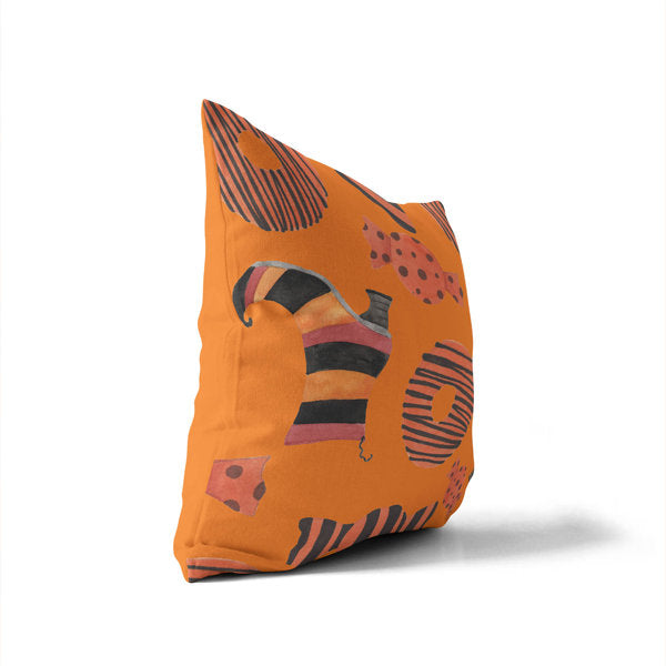Trick or Sweets Decorative Seasonal Throw Pillow