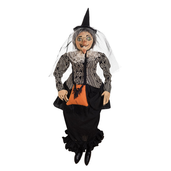 Vahn Witch Joe Spencer Gathered Traditions Halloween Art Doll Figure