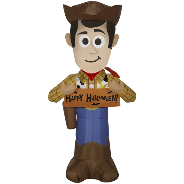 Toy Story Weather Resistant Staked Halloween Phrases Inflatable Outdoor Decoration