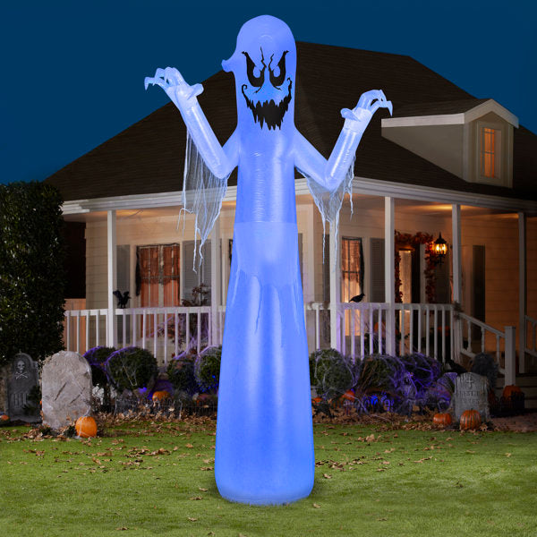 Staked Halloween Ghosts Inflatable Outdoor Decoration