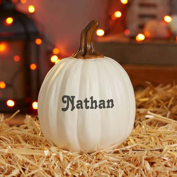 Our Family Patch Halloween Jack-O-Lantern Decorative Accent