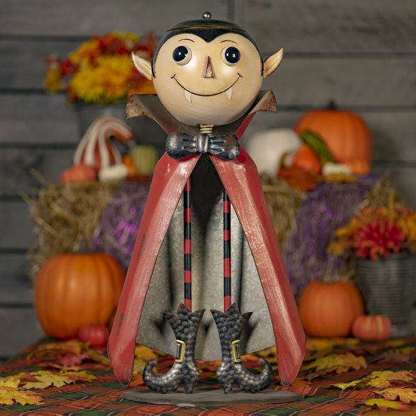 27" Tall Big Head Vampire Figurine with Candy Jar "Laz"