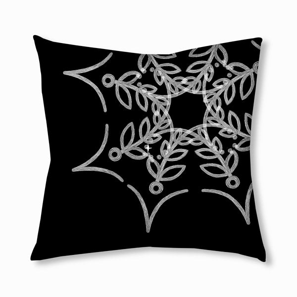 Geometric Reversible Throw Pillow