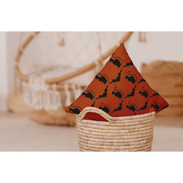 Witches Brew Outdoor Reversible Throw Pillow