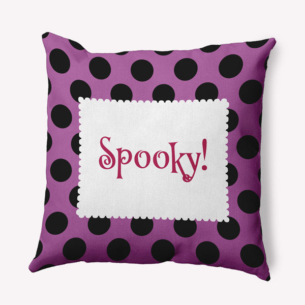 Witches Brew Outdoor Reversible Throw Pillow