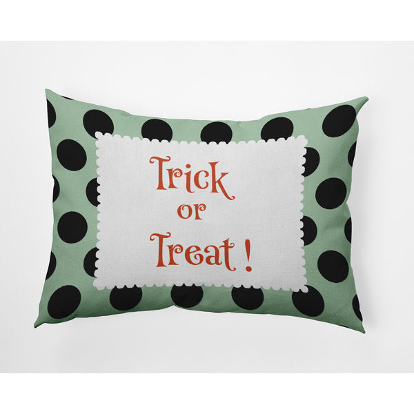 Polka Dots Reversible Throw Pillow