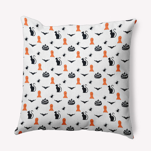 Witches Brew Outdoor Reversible Throw Pillow