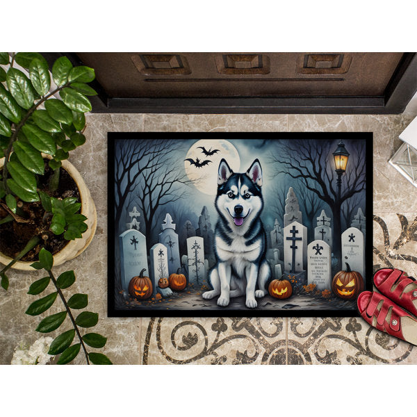 Nouhad Non-Slip Halloween Doormat