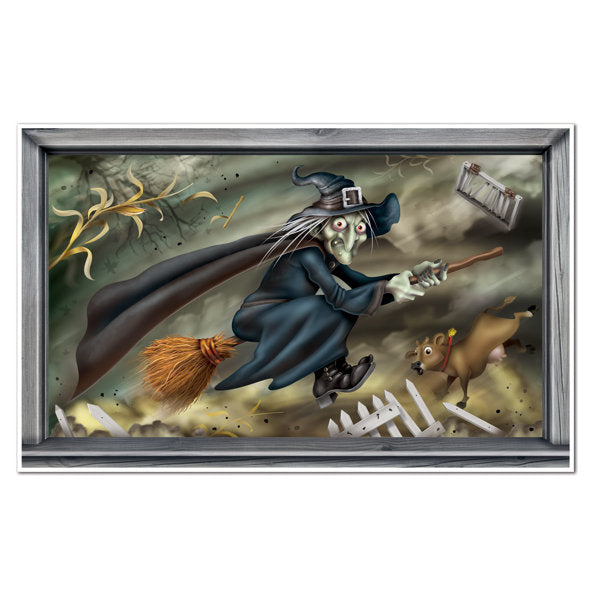 Halloween Flying Witch Insta-View
