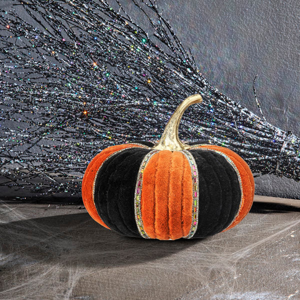 Velvet With Jewels Pumkin